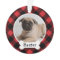 Red Buffalo Plaid Custom Pet Puppy Dog Photo