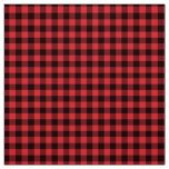 Buffalo Plaid Red Flannel Fabric