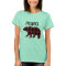 Red Buffalo Plaid Mama Bear Holiday Gift
