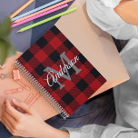 Red Buffalo Plaid | Personal Initial | Gift Planner<br><div class="desc">Wrap your loved ones in the warmth and charm of classic Red Buffalo Plaid with a personal touch. Whether it's for a birthday,  anniversary,  or just to show someone you care,  this customizable gift is sure to make a lasting impression.</div>