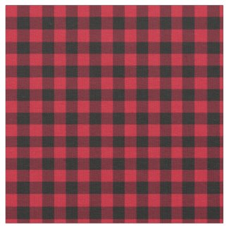 Red Buffalo Plaid, Red Flannel Fabric