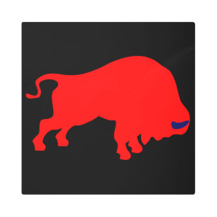 Red Bull 16"x16" Metal Art