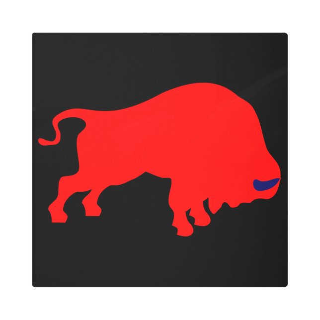 Red Bull 16"x16" Metal Art (Front)