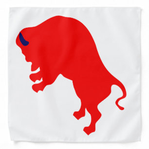 Red Bull Bandana,White Bandana