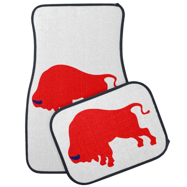 Red Bull Car Floor Mats (Full Set) (Set)