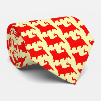Red Bull Design Neck Tie
