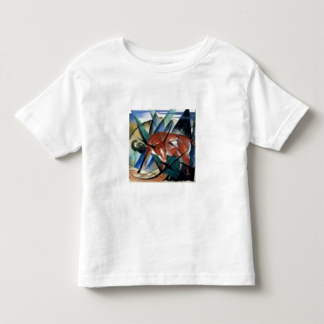 Red Bull (gouache on paper) Toddler T-shirt (Front)