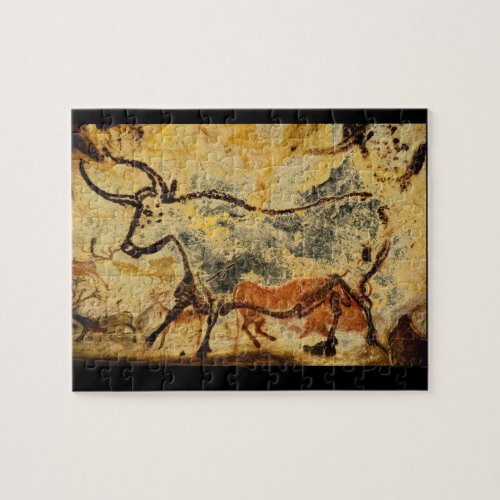 Red Bull Lascaux Dordogne_Art of Antiquity Jigsaw Puzzle