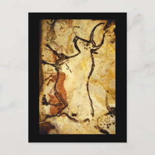 Red Bull', Lascaux, Dordogne_Art of Antiquity Postcard