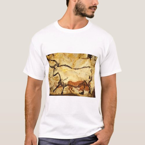Red Bull Lascaux Dordogne_Art of Antiquity T_Shirt