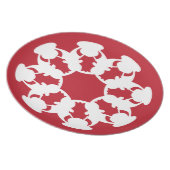 Red Bull snowflake-design cookie plate (Right Side)