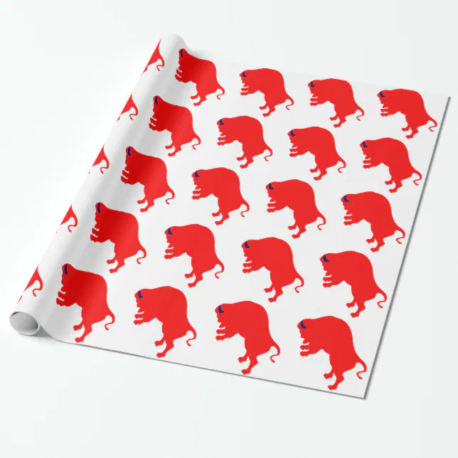 Red Bull Rapping Paper Red Bull Wrapping Paper | Zazzle