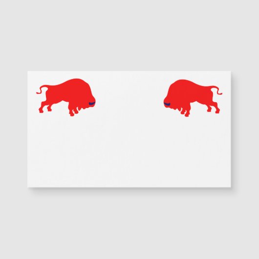 Red Bulls Business Cards (Front)