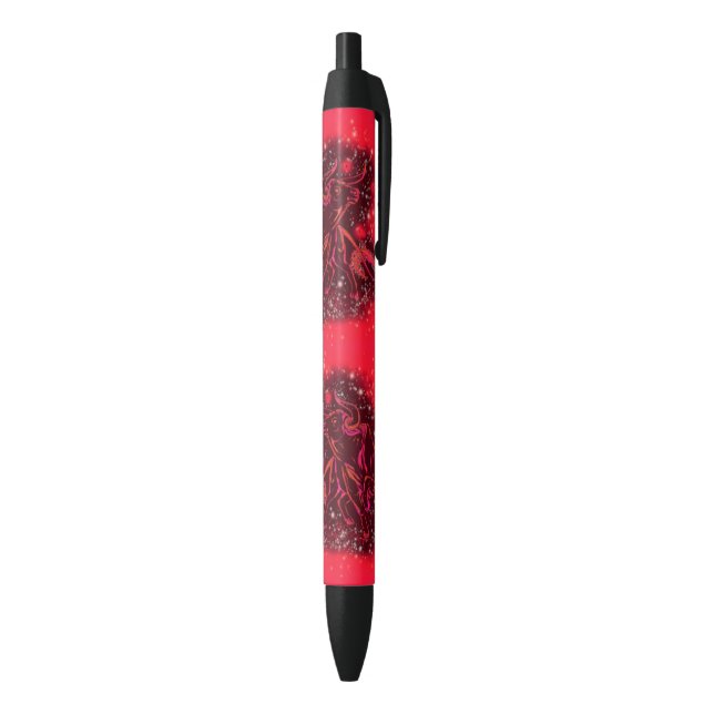Red Bulls Running Pen At Starry Night (Bottom (Vertical))