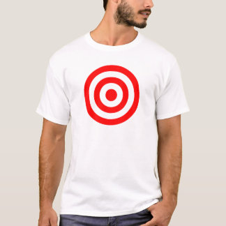 Red Bullseye Target T-Shirt