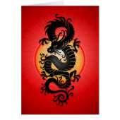 Red Burst Chinese Dragon (Front)