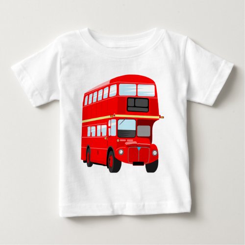 Red Bus Baby T_Shirt