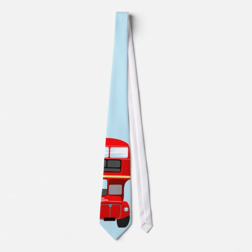 Red Bus Neck Tie