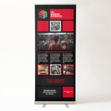 Red Business Retractable Banner