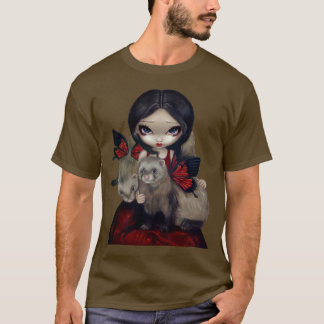 Red Butterfly Ferrets Shirt gothic fairy ferret