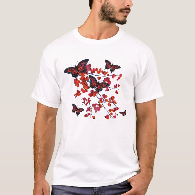 Red Butterfly T-Shirt (Front)