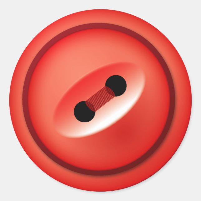 Red Button Stickers (Front)