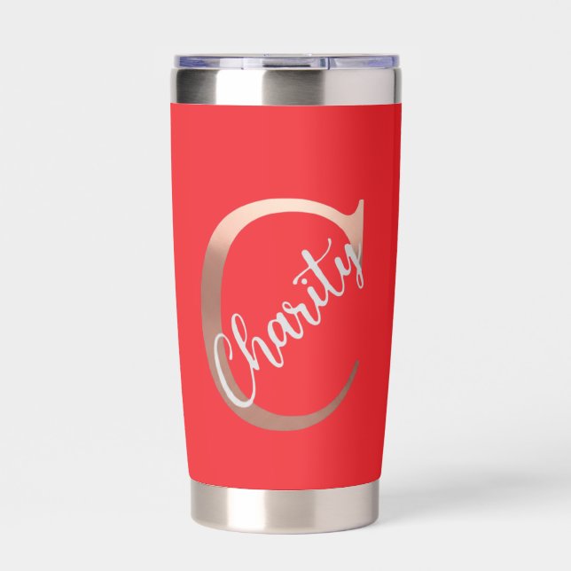 Red C, Charity Travel Tumbler (Front)