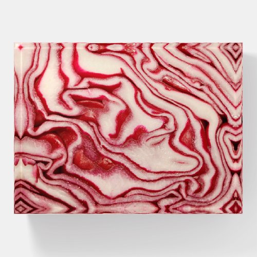 Red cabbage paperweight