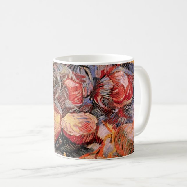 Red Cabbages and Onions by Vincent van Gogh Coffee Mug (Front Right)
