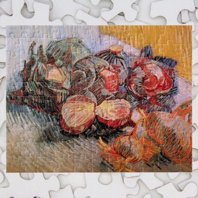 Red Cabbages and Onions by Vincent van Gogh Jigsaw Puzzle (Creator Uploaded)