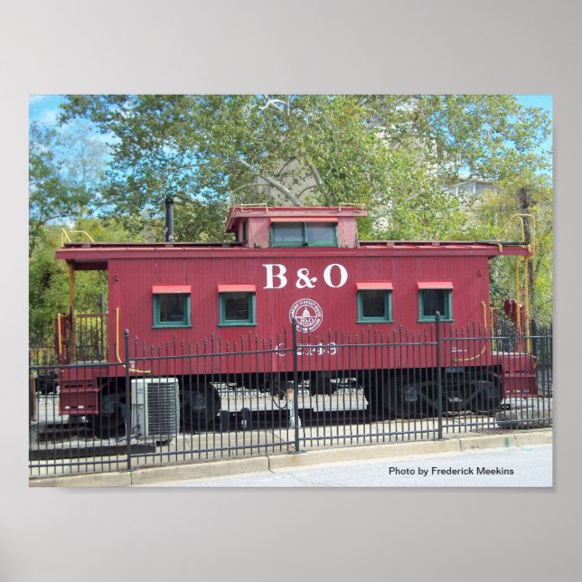 Red Caboose Poster (Front)
