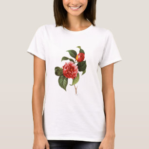 Red Camellia, 1833 T-Shirt