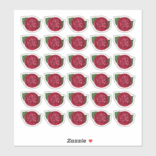 Red Camellia Sticker