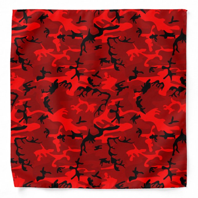Red Camo Bandana (Front)