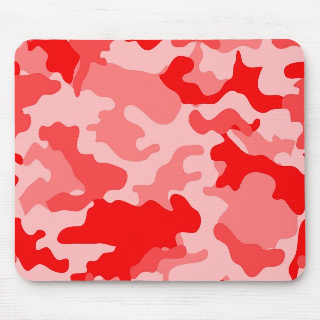 Red Camo Mousepad (Front)