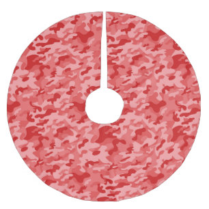 Red Camouflage - Christmas Tree Skirt