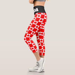 Women s Canada Leggings Zazzle