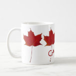 Red Canadian Maple Leaf - Canada Coffee Mug at Zazzle