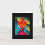 Red Canna, Georgia O&#39;Keeffe, Fine Art Card