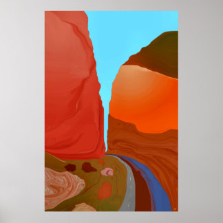 Red Canyon Poster