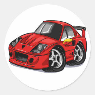 Funny Muscle Car Stickers Zazzle