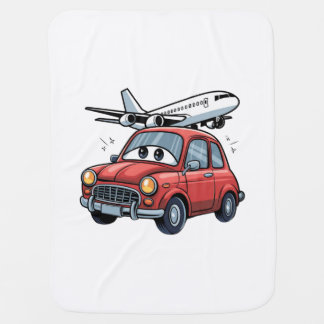 Red Car Kid Blanket
