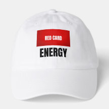   Red Card Energy Football Hat