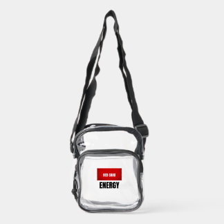 Red Card Energy Soccer Stadium Clear Bag