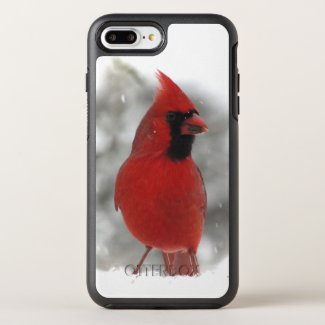 Red Cardinal Bird Animal OtterBox Symmetry iPhone 8 Plus/7 Plus Case