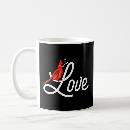 Red Cardinal Bird Bird Watcher Love Red Cardinal B Coffee Mug