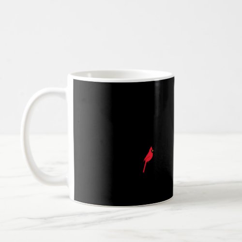 Red Cardinal Bird I Am Always With You Christian Coffee Mug