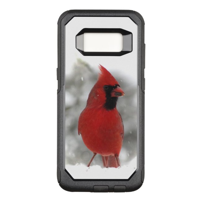 Red Cardinal Bird OtterBox Samsung Galaxy S8 Case