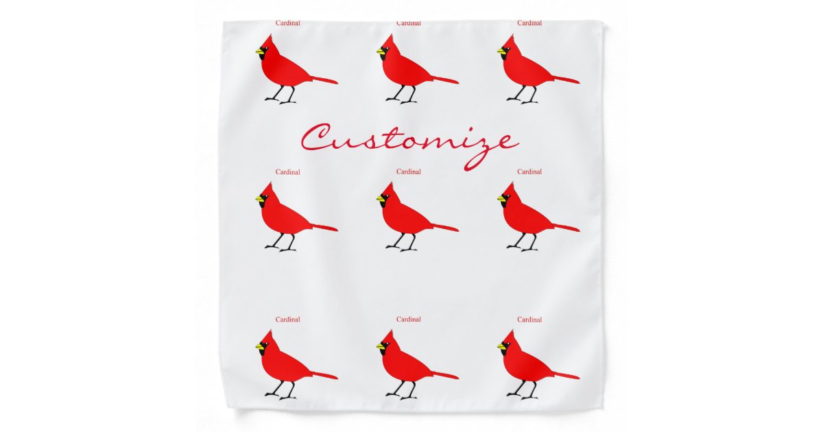 Red Cardinal Bandana 