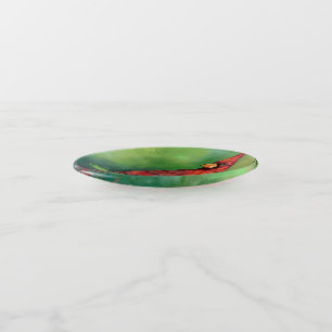 Red Cardinal Bird Trinket Tray